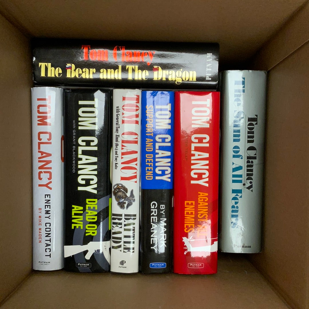 Tom Clancy: 13 Books- Book Bundle by theme