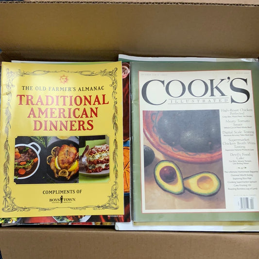 Magazines: Food and Cooking, 70 count- Book Bundle by Theme