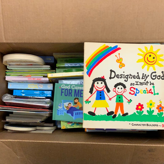 70 Christian and More Baby/Pre-K- Book Bundle by theme