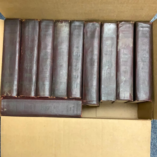 Doubleday’s Encyclopedia: 10 Volumes- Book Bundle by theme