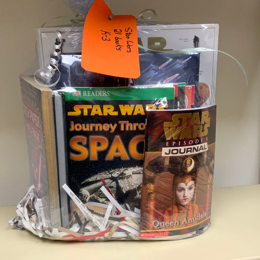 Star Wars K-3: 21 Books- Book Gift Basket