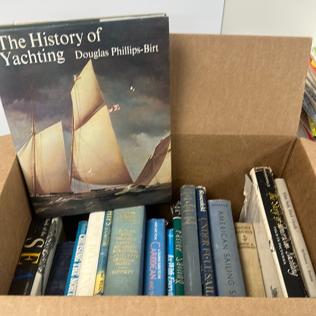 Yacht and Sailing VINTAGE- Book Bundle by theme