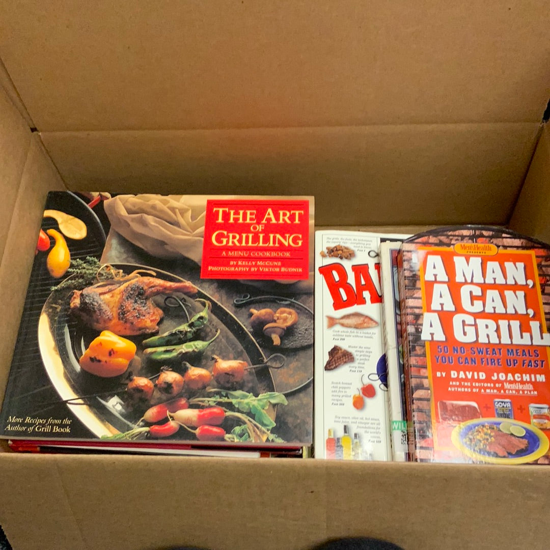 BBQ and Grilling Cookbooks: 12 Books- Book Bundle by Theme