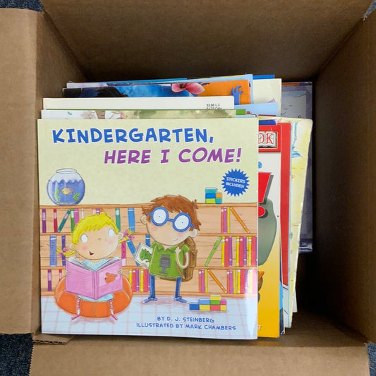 Kids Square Paperback: 100 Books- Book Bundle by theme