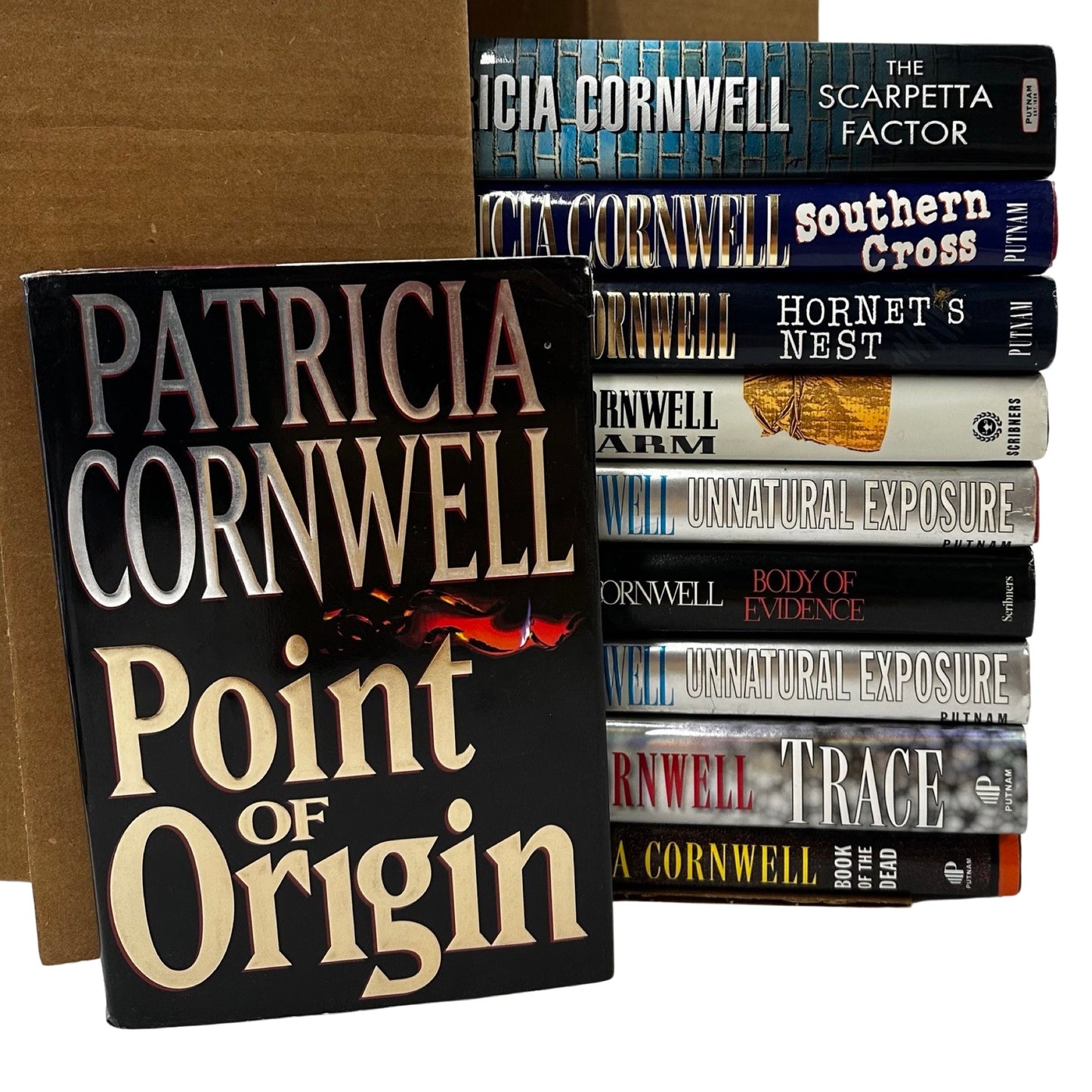 Patricia Cornwell books - Hardcovers
