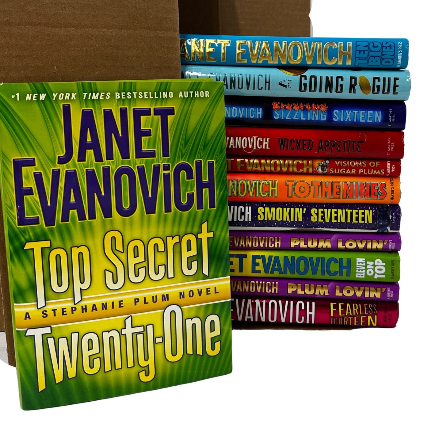 Janet Evanovich books - Hardcovers