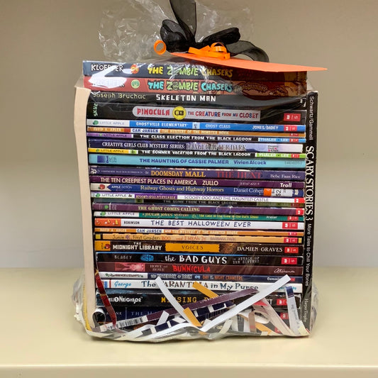 Halloween K-3: 30 Books- Book Gift Basket