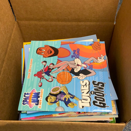 Kids Square Paperback: 100 Books-Book Bundle by theme