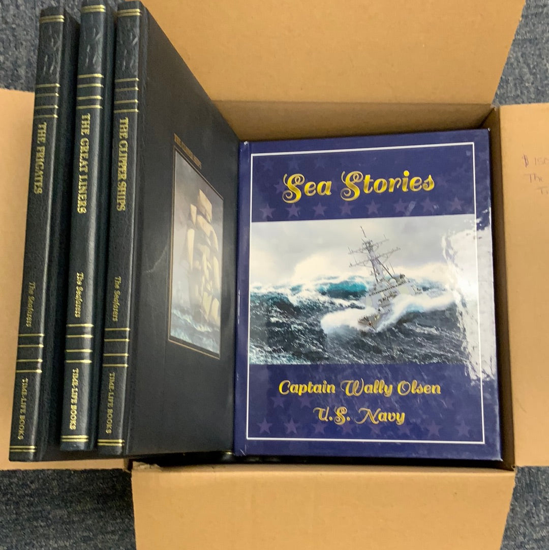 The Seafarers: Time Life Books plus Bonus Book, 18 Books- Book Bundle by theme