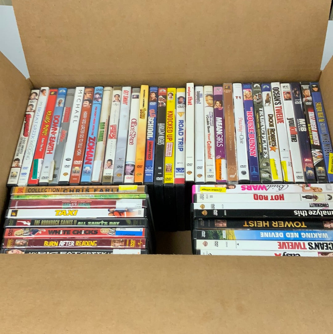 47 Comedy DVDs- Book Bundle by themey