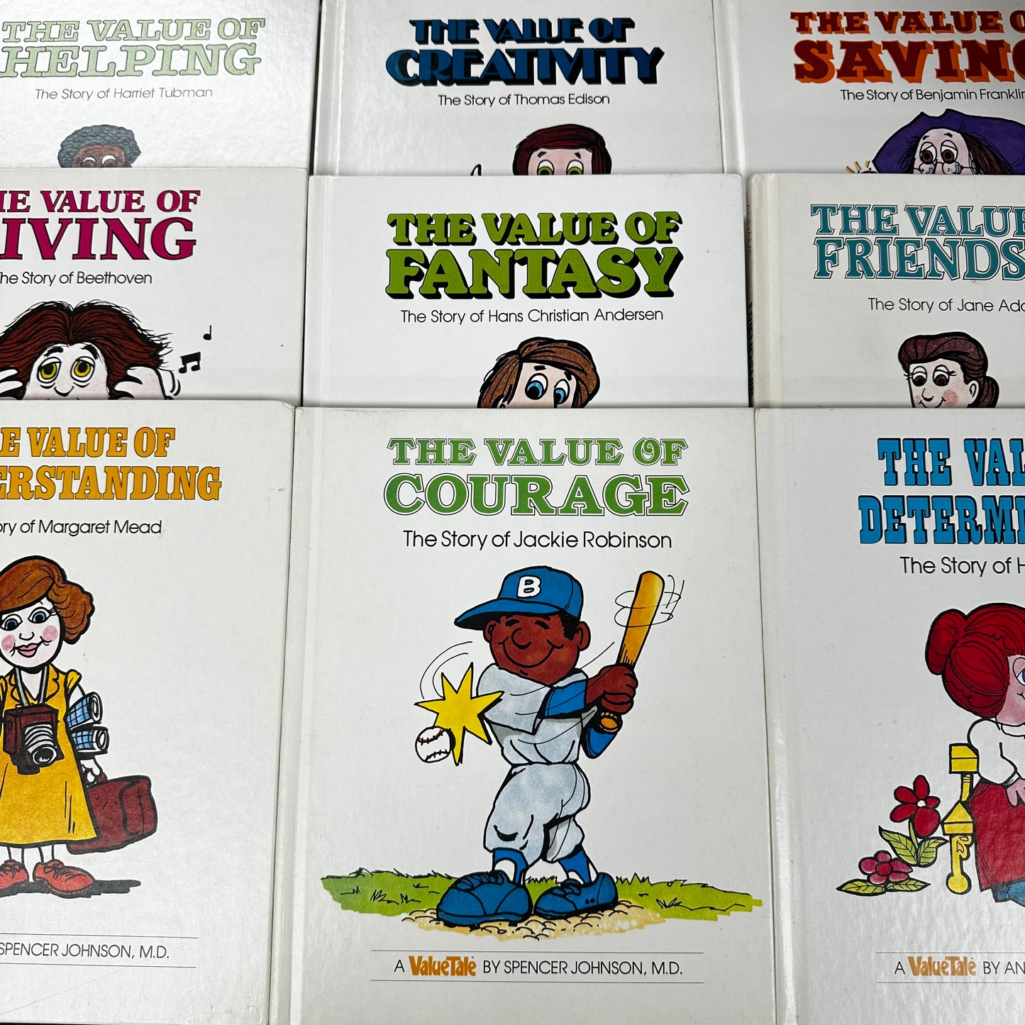 Vintage Valuetales kids biographies