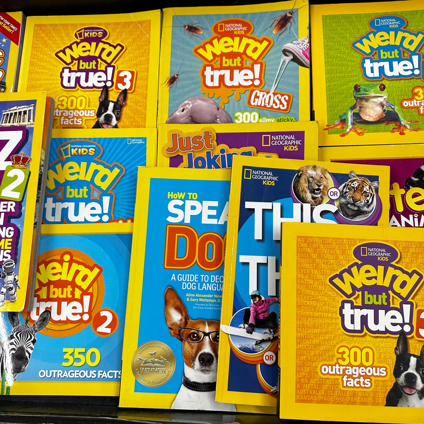 National Geographic Books for Kids (ages 6-9)
