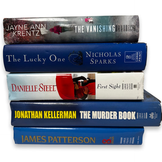 Large Print Bestsellers books - Hardcovers