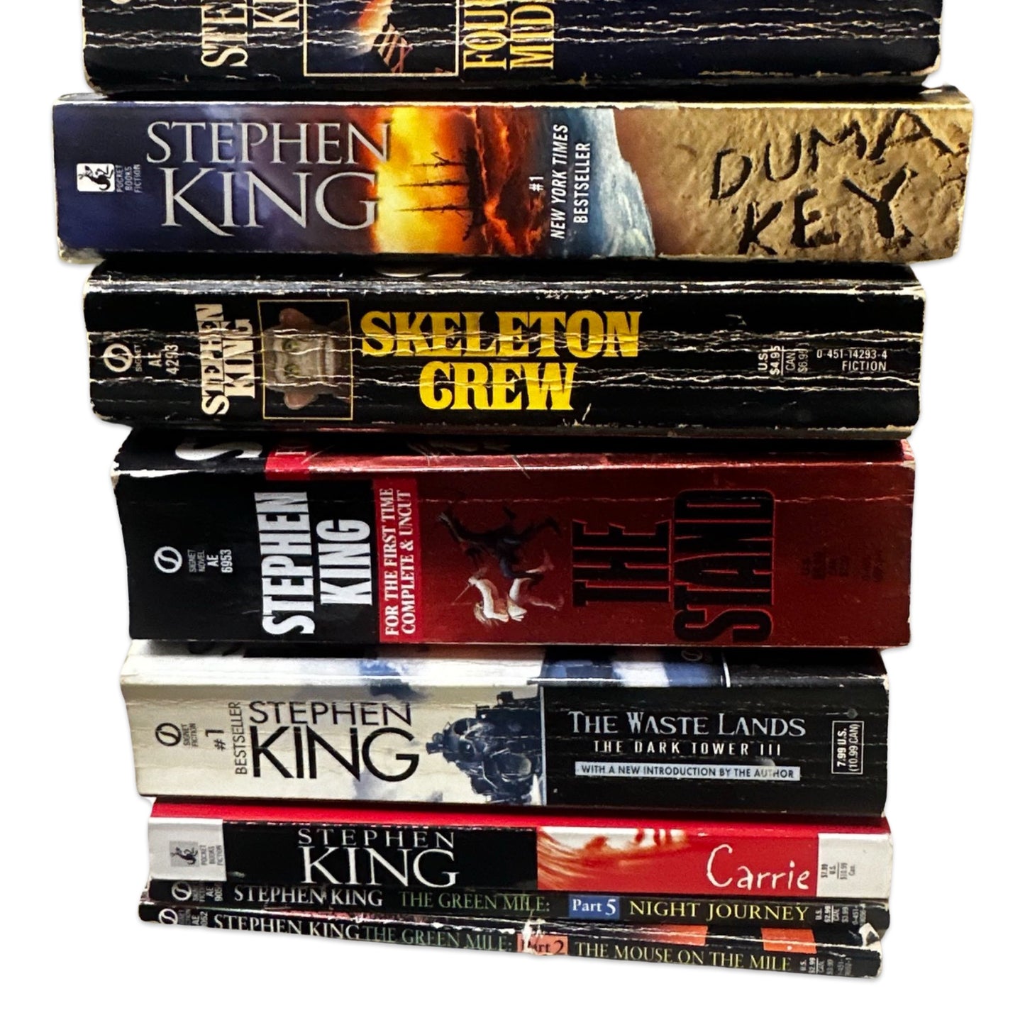 Stephen King books - Mass Market Paperbacks