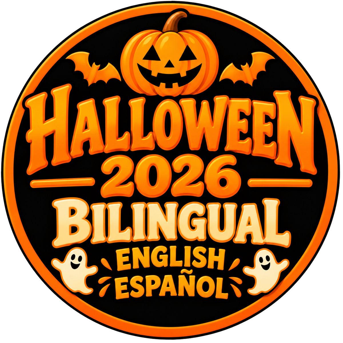 Bilingual Spanish English Halloween Kids Book Bundle 2026