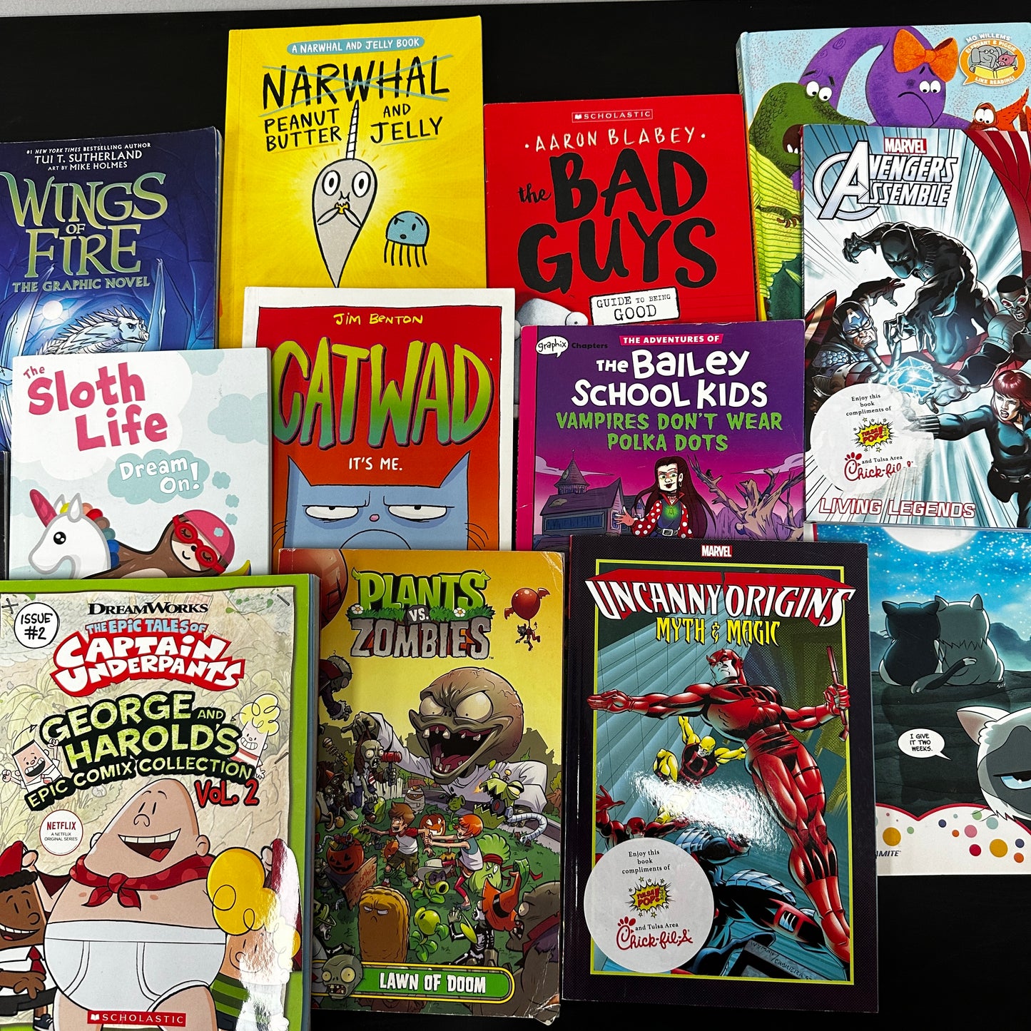 Graphic Novel Book Box (ages 8-11)