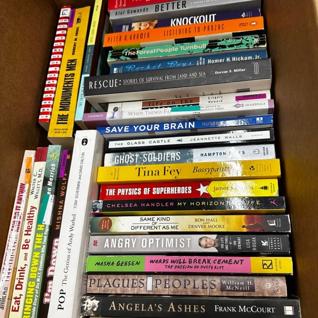 Nonfiction Bestseller Adult Paperback - Giant Book Box