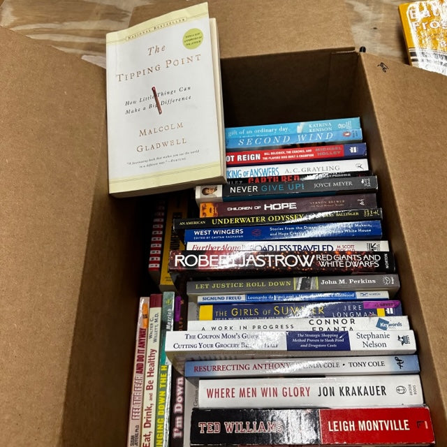 Nonfiction Bestseller Adult Paperback - Giant Book Box