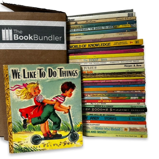 Mixed Vintage Kids Books