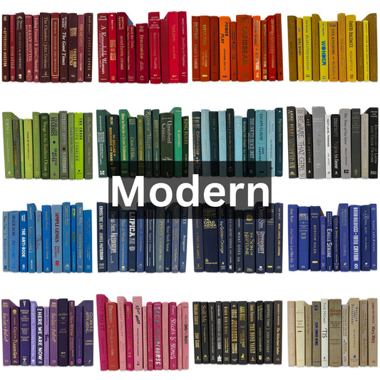 Modern Decorative Books by color & foot | Choose your colors | Designer Decor