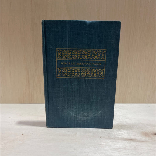 100 great religious poems book, by Randolph Ray, 1951 Hardcover image 1