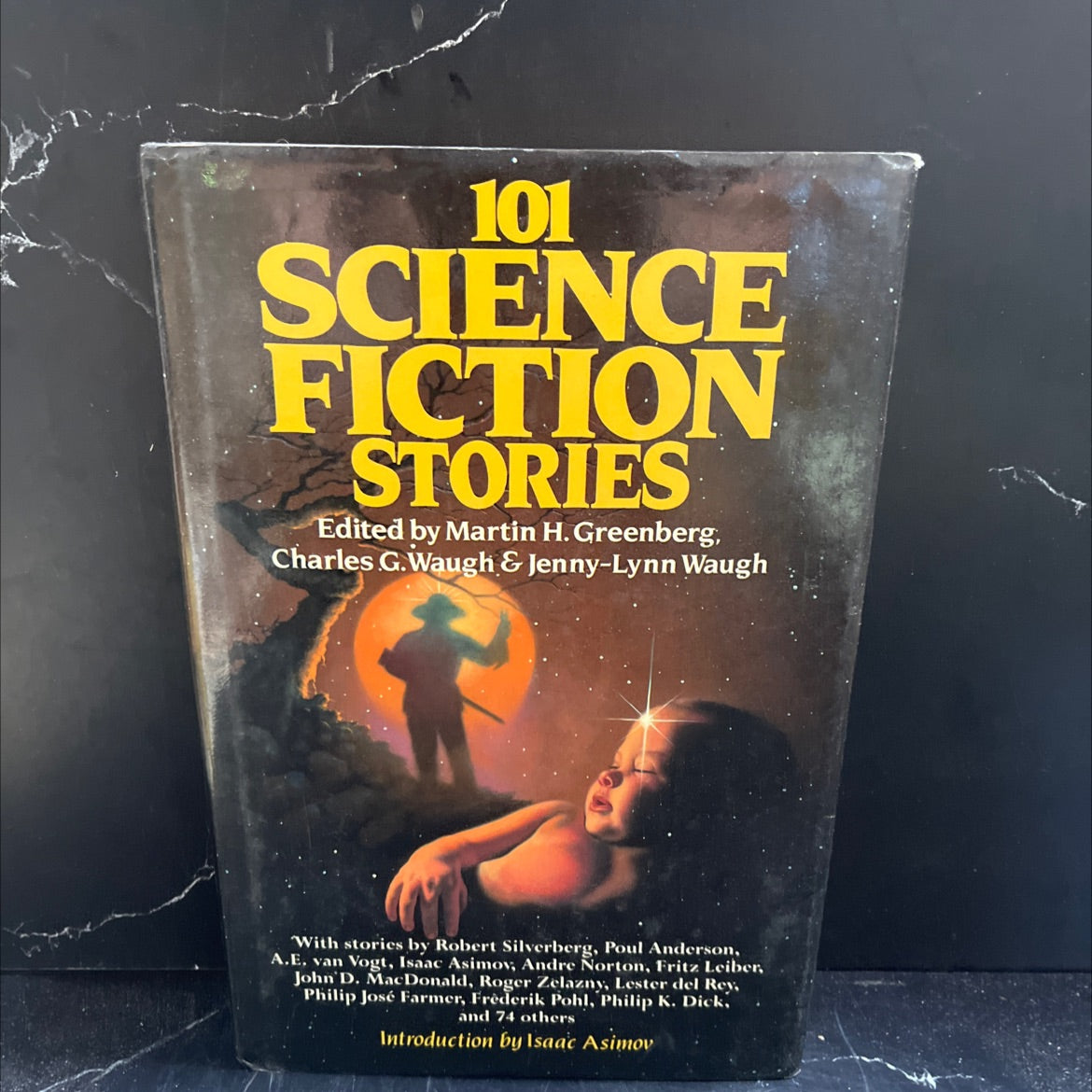 101 science fiction stories book, by Martin H. Greenberg, Charles G. Waugh, Jenny-Lynn Waugh, 1986 Hardcover image 1