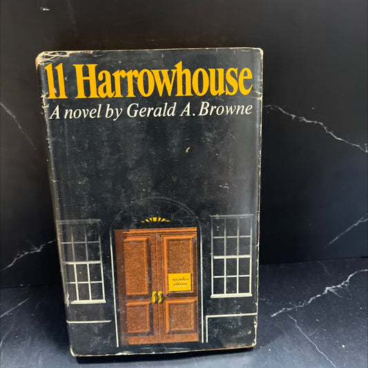 11 harrowhouse book, by Gerald A. Browne, 1972 Hardcover image 1