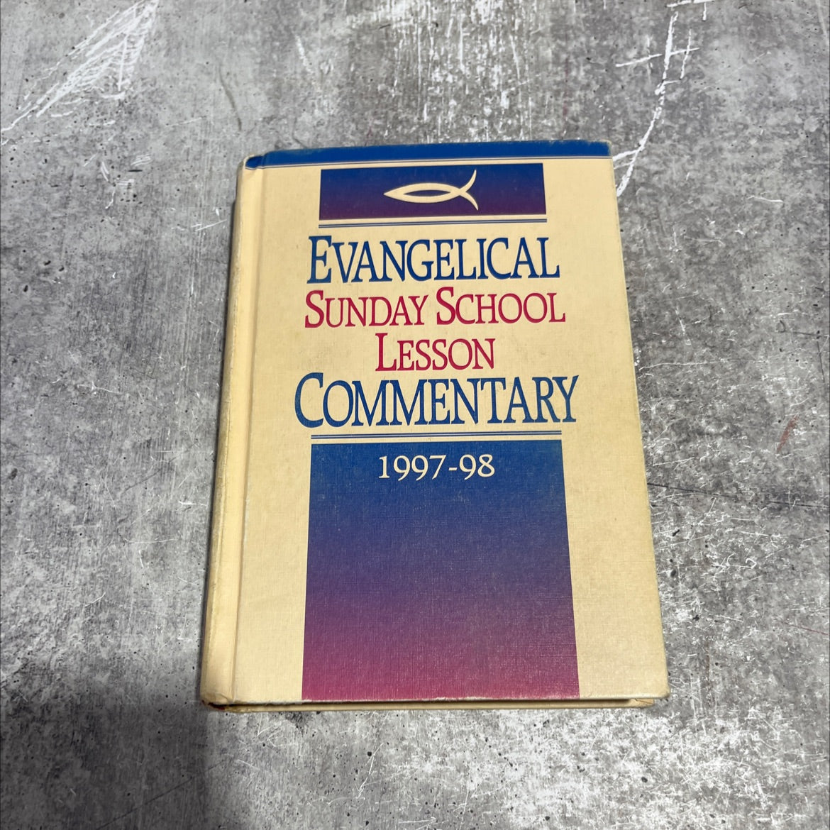 1997-98 evangelical sunday school lesson commentary forty-sixth annual volume book, by James E. Humbertson, Homer G. image 1