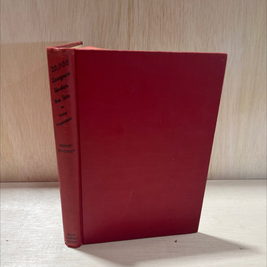 20,000 leagues under the sea or david copperfield book, by Robert Benchley, 1946 Hardcover, Vintage image 1