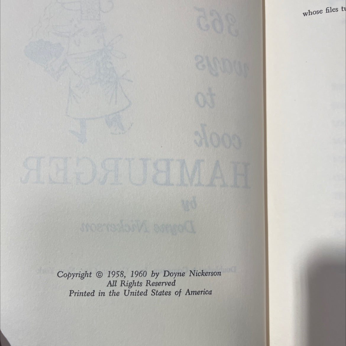 365 ways to cook hamburger book, by Doyne Nickerson, 1960 Hardcover image 3