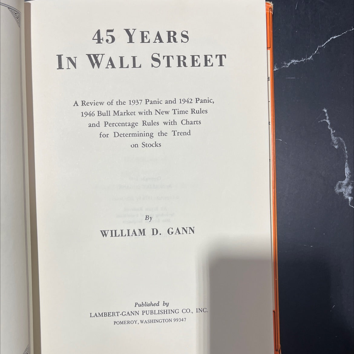 45 years in wall street a review of the 1937 panic and 1942 panic, 1946 bull market with new time rules and percentage image 2