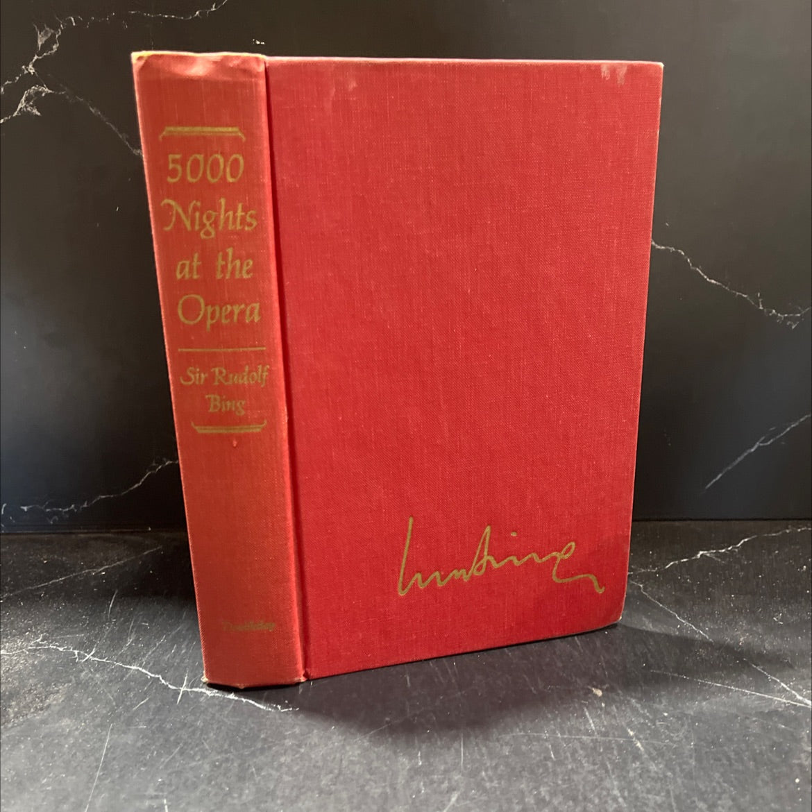 5000 nights at the opera book, by Sir Rudolf Bing, 1972 Hardcover image 1