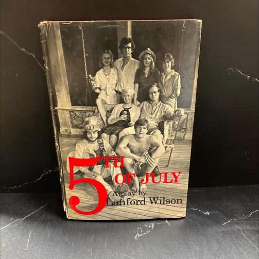 5th of July book, by Lanford Wilson, 1978 Hardcover image 1