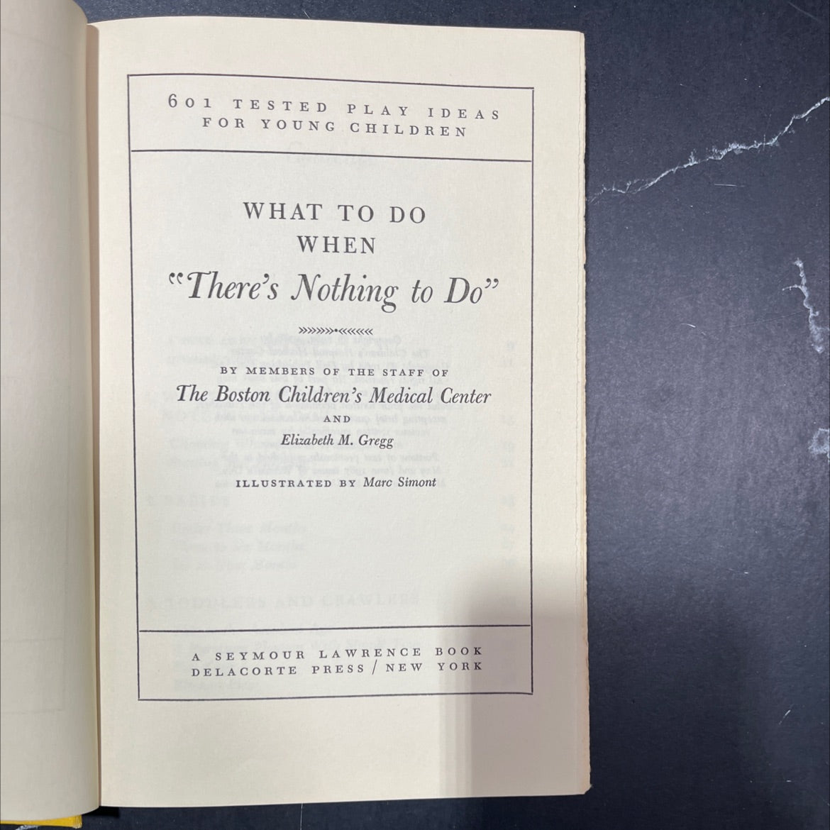 601 tested play ideas for young children what to do when \"there's nothing to do\" book, by members of the staff of the image 2