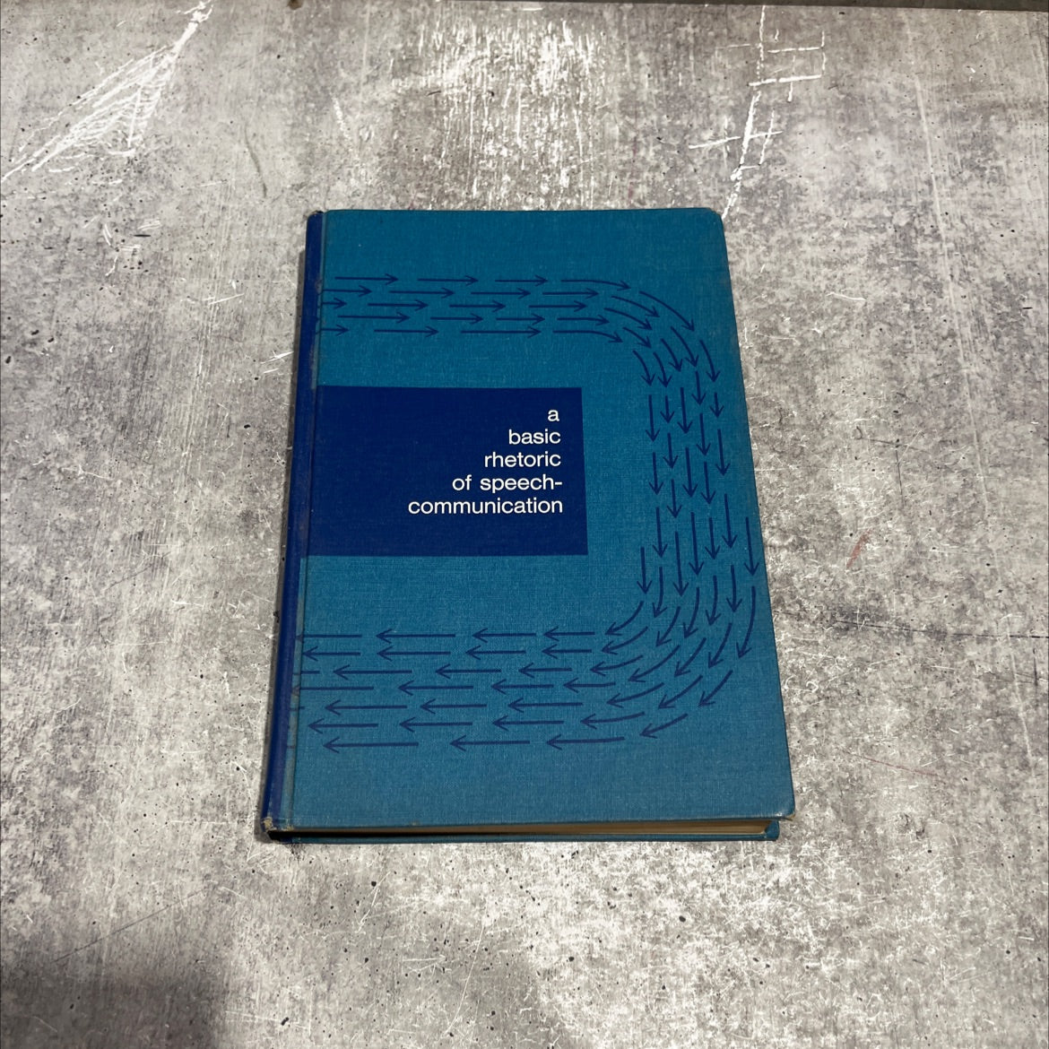 a basic rhetoric of speech-communication book, by ray e. nadeau, 1969 Hardcover image 1