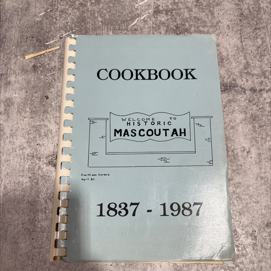 a book of favorite recipes book, by mascouth tuesday woman's club, inc., 1987 Paperback image 1