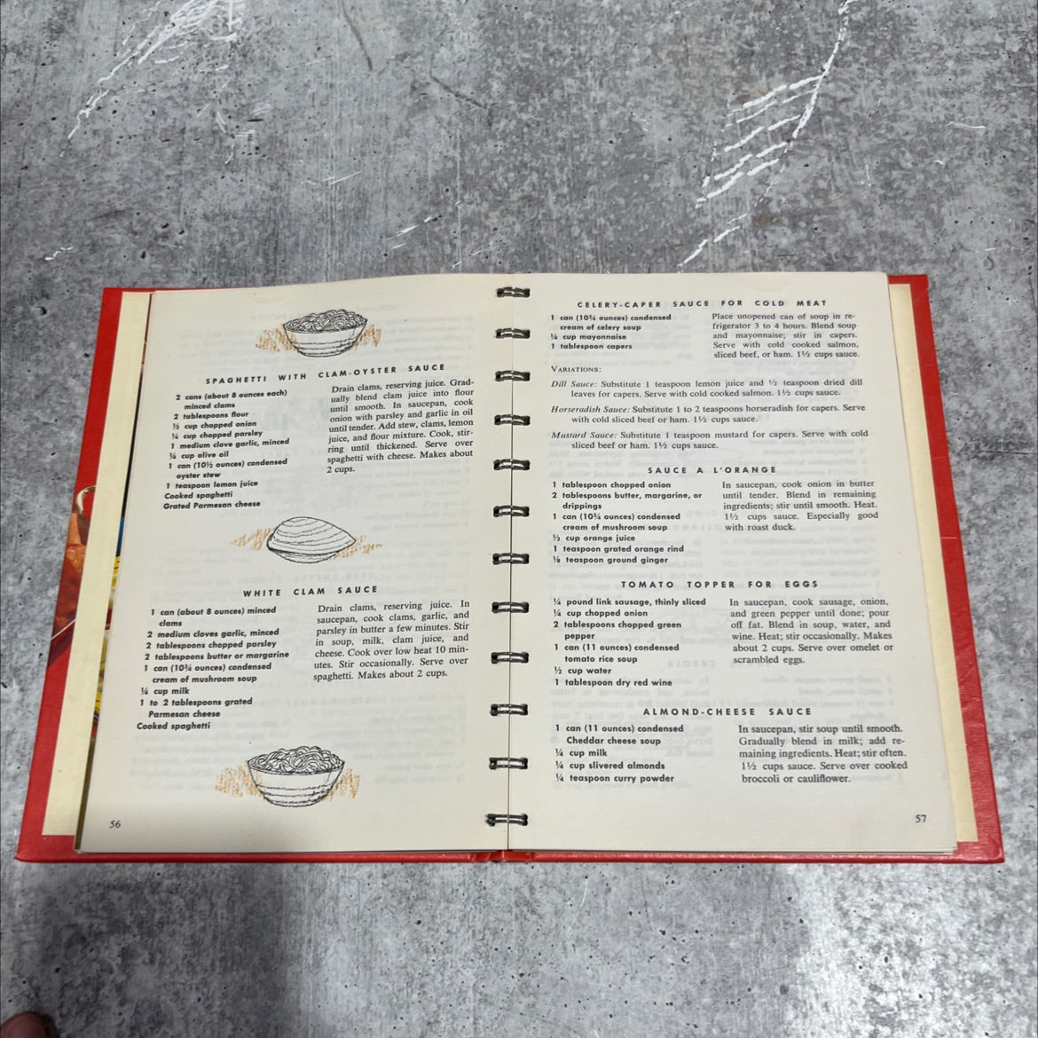 a campbell cookbook cooking with soup book, by unknown, 1976 Hardcover image 3