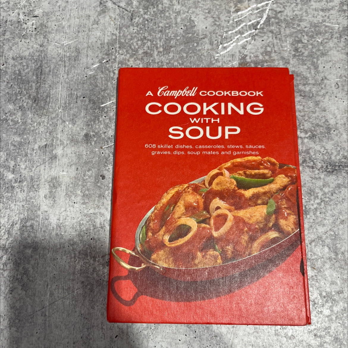 a campbell cookbook cooking with soup book, by unknown, 1976 Hardcover image 1