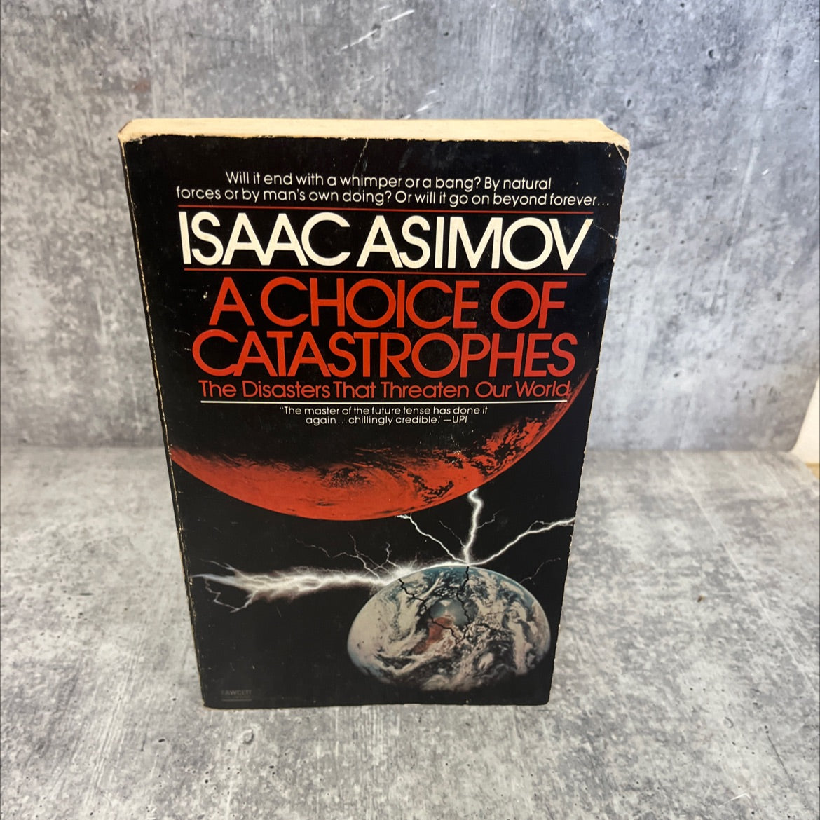 a choice of catastrophes book, by isaac asimov, 1979 Paperback image 1