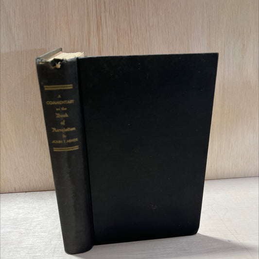 a commentary on the book of revelation book, by john t. hinds, 1962 Hardcover, Vintage image 1