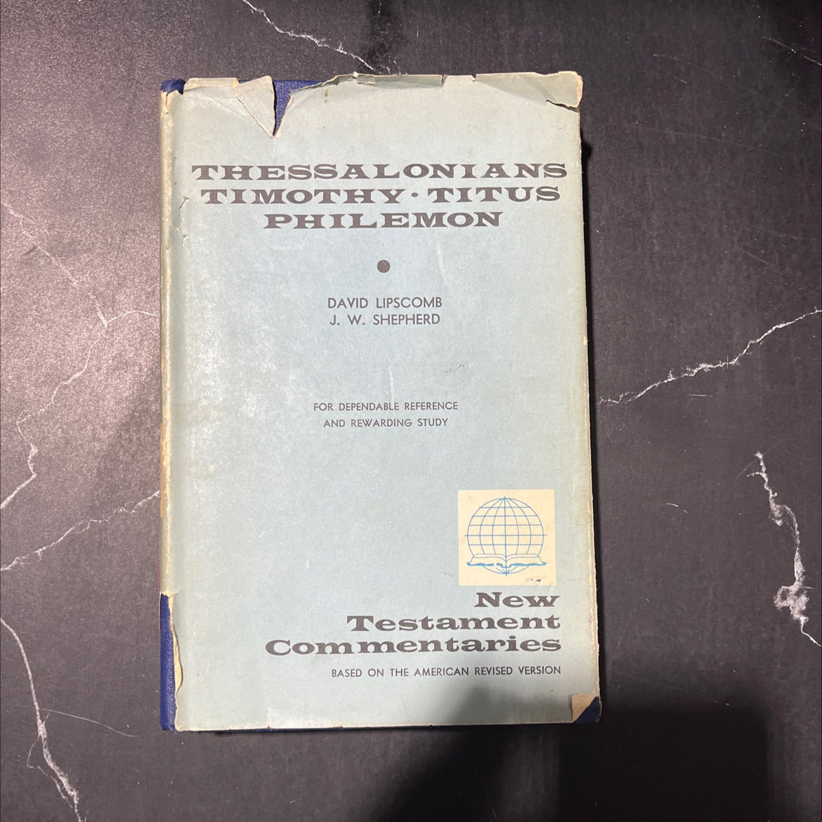 a commentary on the new testament epistles book, by david lipscomb, 1942 Hardcover image 1