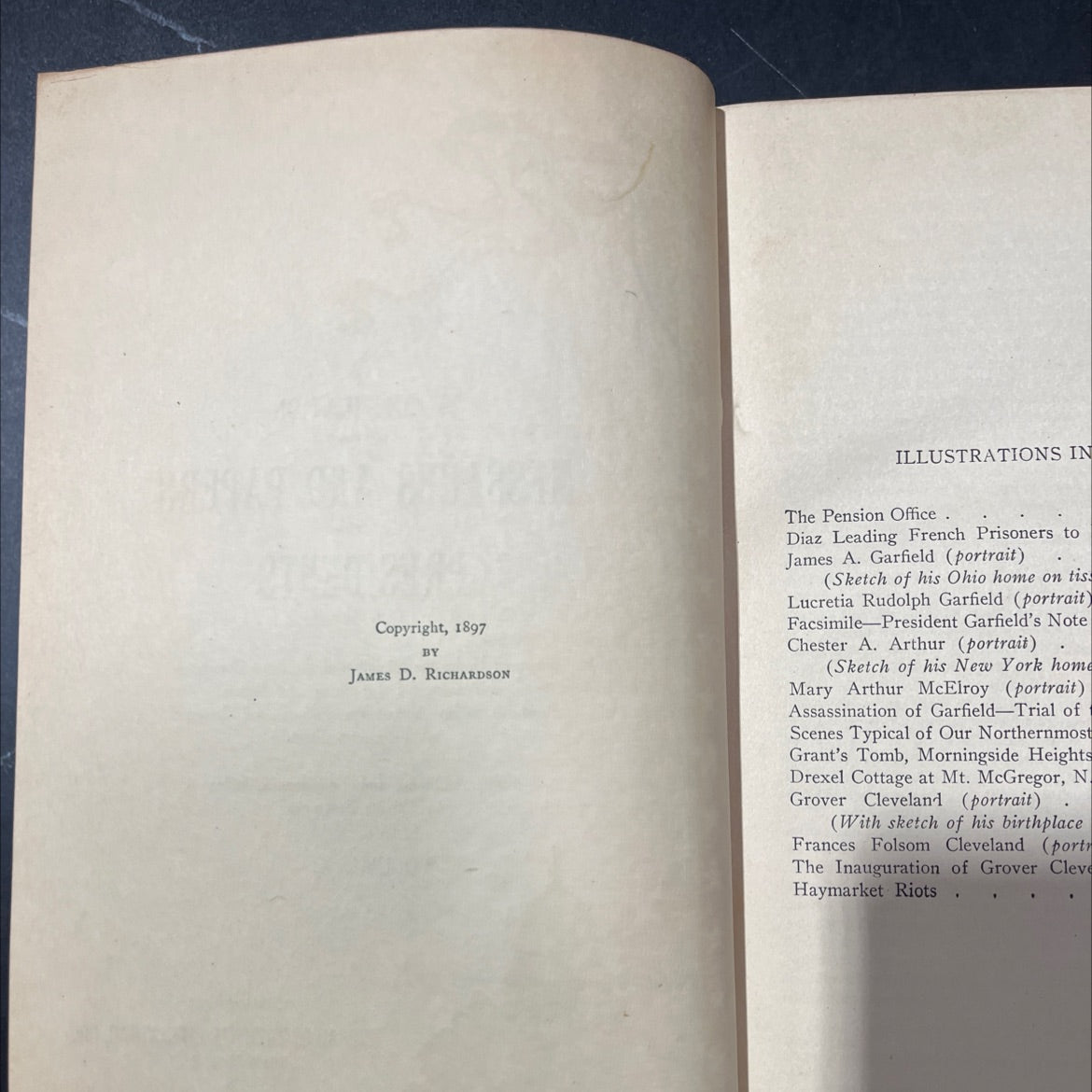a compilation of the messages and papers of the presidents book, by james d. richardson, 1897 Hardcover image 3