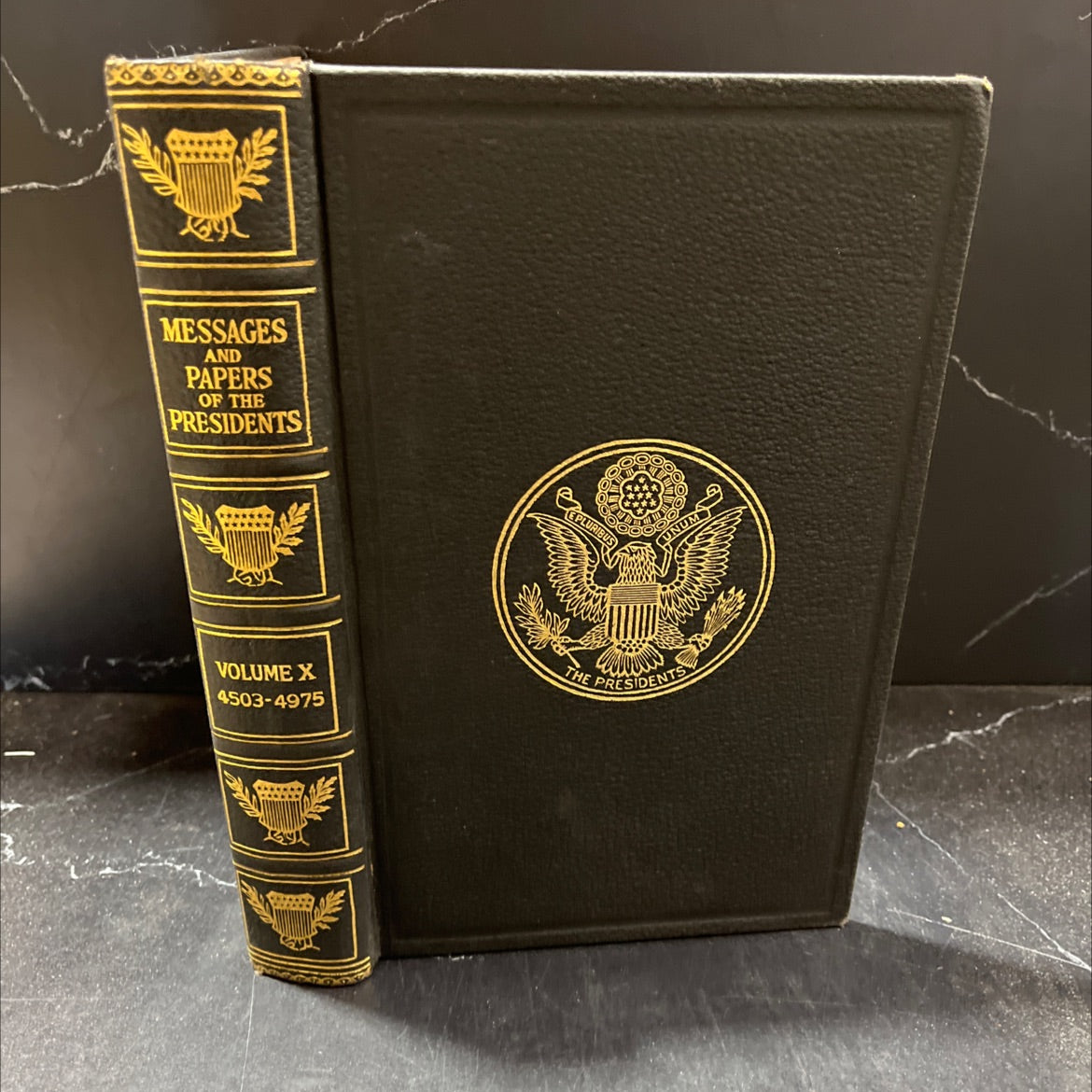 a compilation of the messages and papers of the presidents book, by james d. richardson, 1897 Hardcover image 1