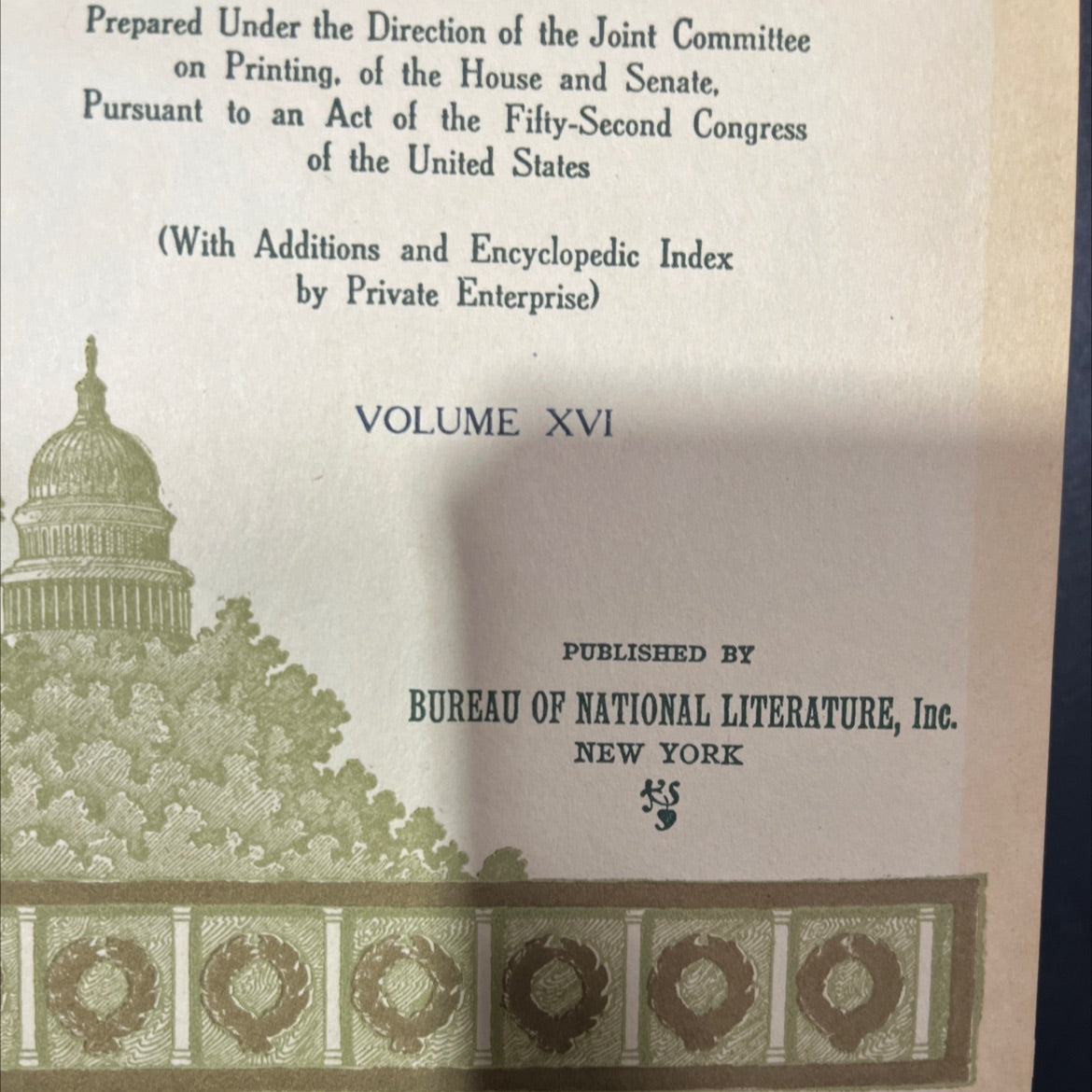 a compilation of the messages and papers of the presidents book, by unknown, 1970 Leather image 3