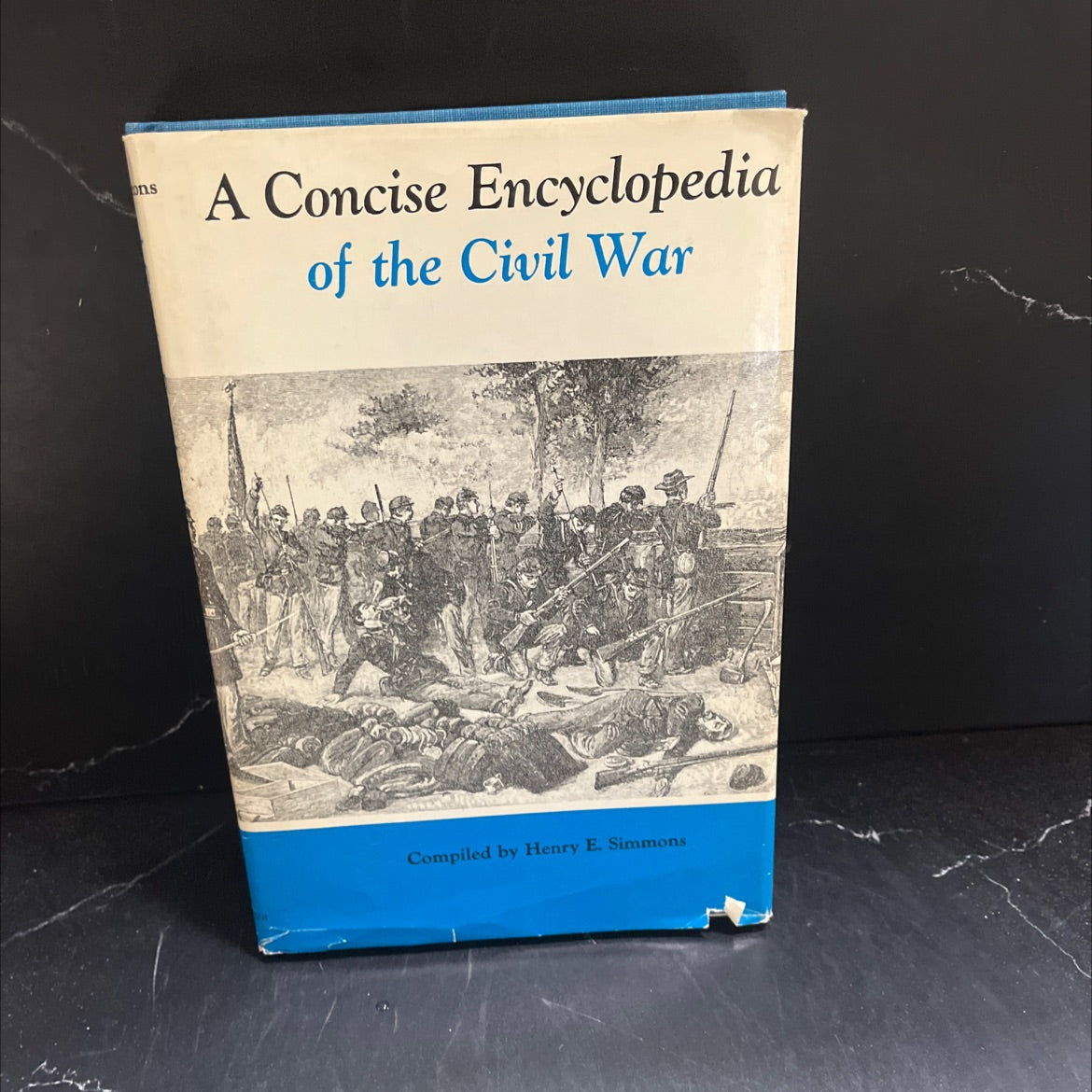 a concise encyclopedia of the civil war book, by henry e. simmons, 1965 Hardcover image 1