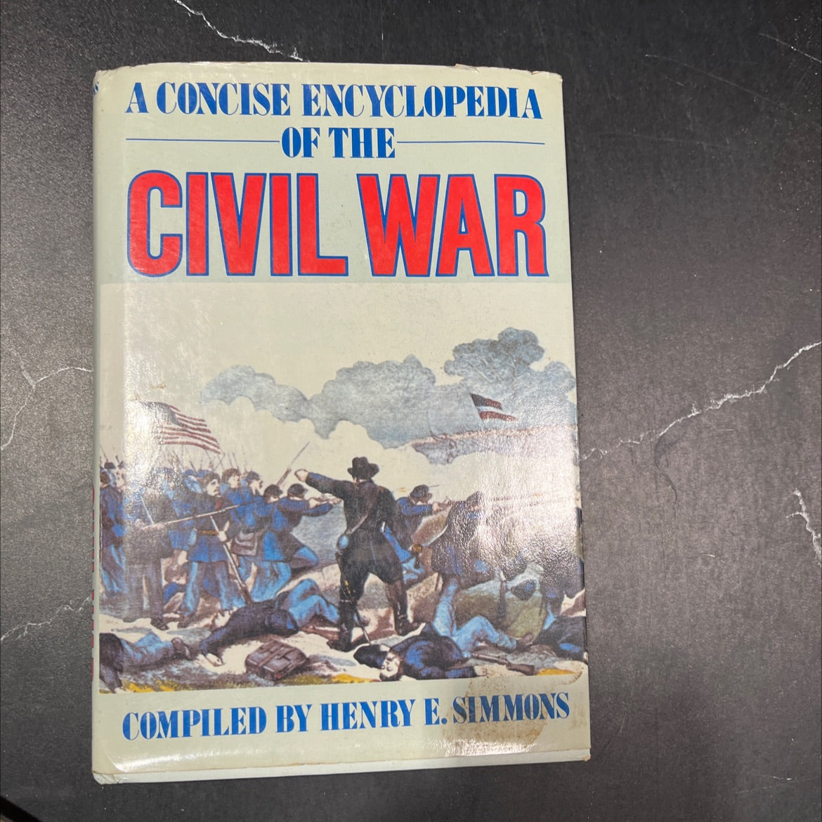a concise encyclopedia of the civil war book, by Henry E. Simmons, 1986 Hardcover image 1