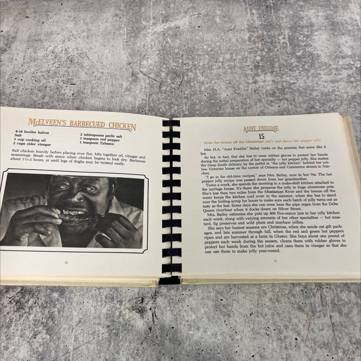 a cook's tour of mississippi book, by susan puckett, 1980 Hardcover image 4