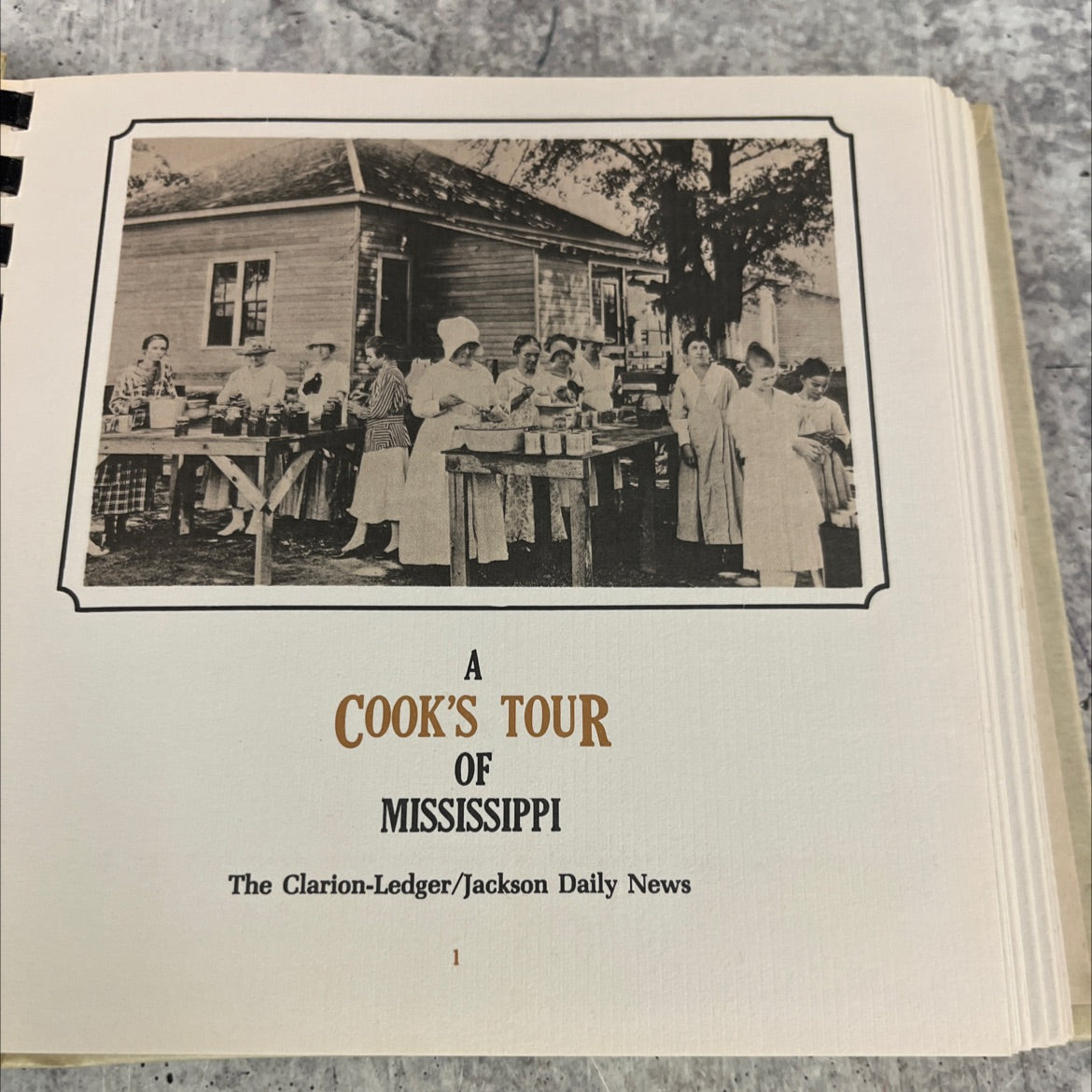 a cook's tour of mississippi book, by susan puckett, 1980 Hardcover image 2