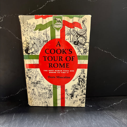 a cook's tour of rome book, by doris muscatine, 1964 Hardcover image 1