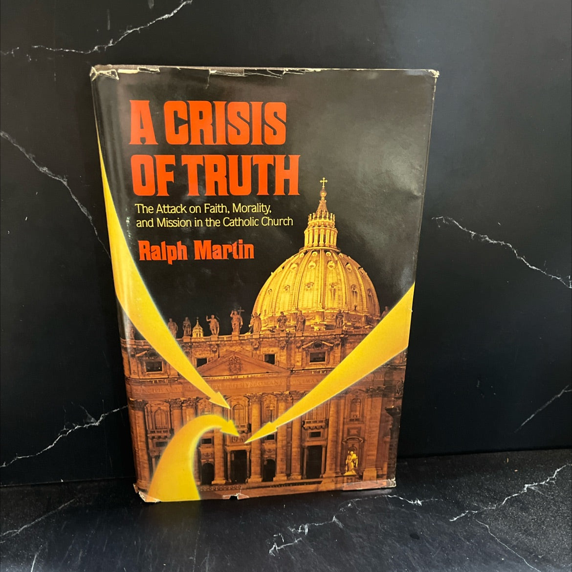 SIGNED a crisis of truth the attack on faith morality and mission in the catholic church book, by ralph martin, 1982 image 1